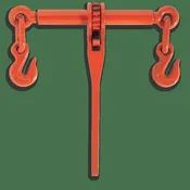 Koch 99262 Ratchet Binder, 5400 lb Working Load, Plastic, Orange, Powdered