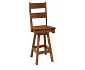 Amhurst 30" Swivel Bar Stool | The Wood Carte