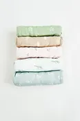 5 Pack Lumi Muslin Burp Cloths- Wild Bloom