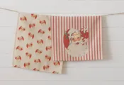 Audrey's - Tea Towels - Vintage Santa