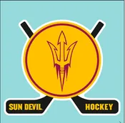 ASU Hockey 4" x 4" Perfect Cut Decal