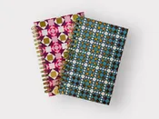 BUILT QUILT Jazz Spiral Notebook