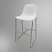Used Bar Stool - White