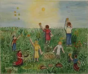 7 People catching butterflies