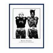 1999 Halsband Photography Framed Poster – Warhol and Basquiat