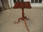 18th century maple cookie corner queen ann candle stand 16 inch square top 27 inches tall