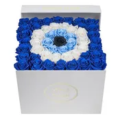 Evil Eye Symbol in Large Square Box