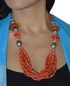 Berber Red Necklace - Treasure of Morocco