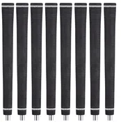 Majek Golf Club Grips Super Jumbo Extra Large Tour 360 Degree Black - NO LOGO - Round .600 Extra Large XL XXL Great for Tall Golfers with Big Hands - Premium Rubber Golf Grips -High Traction