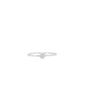 0.05ct Lab-Grown Round-Cut Diamond Ring in 14K Gold