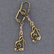 1015-STM  Music Earring
