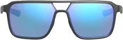 LEU 186748 BRIDGER    MATTE BLACK     BLUE MIRROR