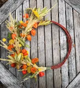 Workshop 10/17 Dried Floral Wreath — Gardenwerks