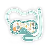 3.5" Scuba Mask Vinyl Sticker