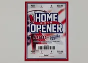 ALBERT PUJOLS *1st Game as an Angel* full game ticket (4/6/2012) MINT condition