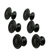 Antique Rustic Bronze In Round Ring Cabinet Hardware Knob By Muskoka Lifestyle Products USA 6-Pack (MUS912)