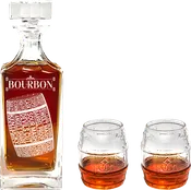 Bourbon Barrel Decanter Set