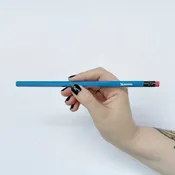 Blue Woosah Logo Pencil