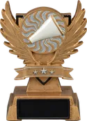 Victory Wing Cheer Resin 5 1/2" — The Trophy Case