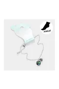 Abalone Metal Shell Anklet