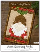 Acorn Gnome Mug Rug  Precut Fused