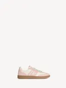Baskets Balmain Swan en cuir lisse et suédé