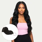 20" Body Wave Feather Crochet Human Hair