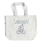 ALOHA CRUISING RECYCLED CANVAS TOTE