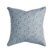 Amulet Azure Linen Cushion