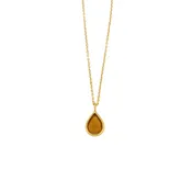 Bubble Teardrop Necklace
