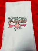 BLESSED TEA TOWEL