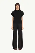 Pleated sleeveless top