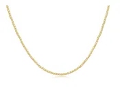 17" Choker Classic Gold 2mm Bead