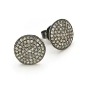 Rona Pfeiffer Pave Circle Earings