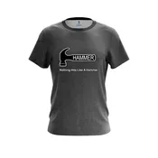 Hammer Black Grunge Canvas CoolWick Bowling Jersey