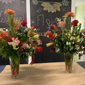 2 Matching Vases