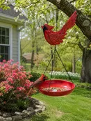 Cardinal Bird Feeder