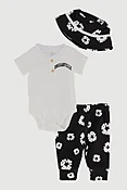Baby Boys 0-9M Dreamville Graphic Bodysuit and Joggers with Bucket Hat
