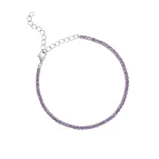 Amethyst Tennis Bracelet