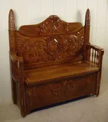 Oak Hall Bench