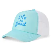 Kids LIG Vintage Wordmark Stacked Kids Trucker