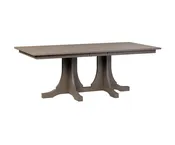 Mission Double Pedestal Table | The Wood Carte