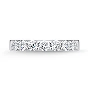 1.01tcw Serena Half Diamond Eternity Band