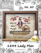1844 Lady Man By Bendy Stitchy Designs
