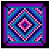 1.75″ Ceramic Tile Magnet – Sunshine and Shadow