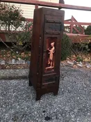 Antique “Shop of the Crafter” Small Cabinet OSCAR ONKEN , Stickley Era