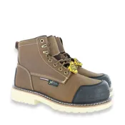 Men’s Adtec Guardian Pro Brown Leather Safety Toe Work Boots