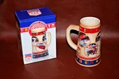 1988 Calgary Winter Olympics Budweiser Commemorative Stein in Original Box