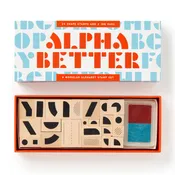 Brass Monkey Alpha Better Stamp Set