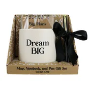 Dream Big Mug Notepad Pen Set